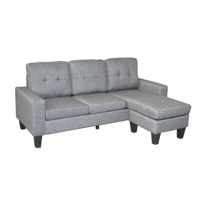 SECCIONAL PALOMINO DARK GRAY (195 x 130 x 98 cm)-0