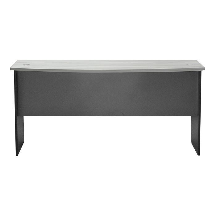 ESCRITORIO CURVO 160 MAPLE / GRIS (160 x 75 x 75 cm)-0