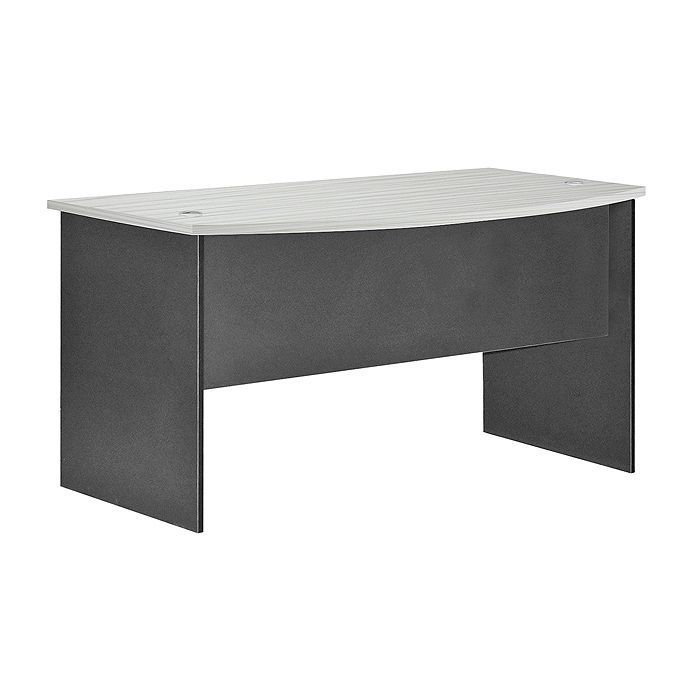 ESCRITORIO CURVO 160 MAPLE / GRIS (160 x 75 x 75 cm)-2