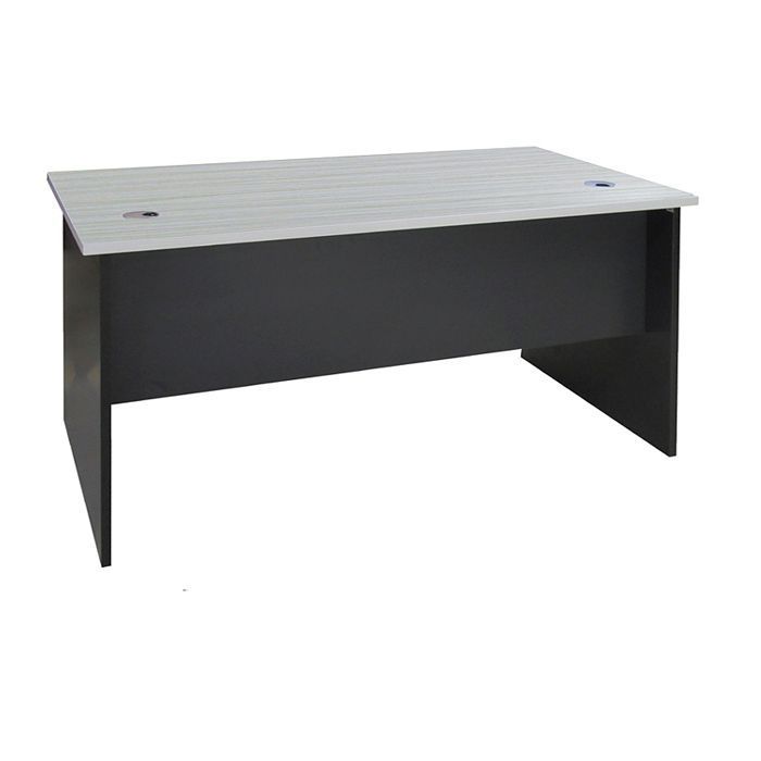 ESCRITORIO RECTO 140 MAPLE con GRIS ( 140 x 60 x 75 cm)-1