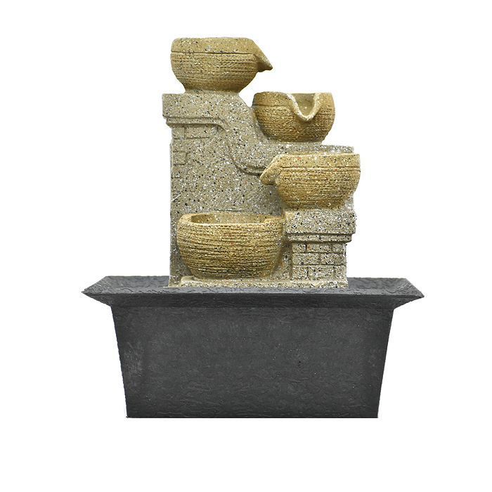 FUENTE AGUA CANTAROS DE TIERRA ( 18 x 13 x 22 cm)-1
