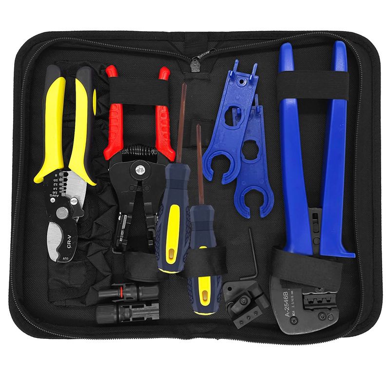 Kit De Herramientas Crimpado Solar Mc4 Soliot