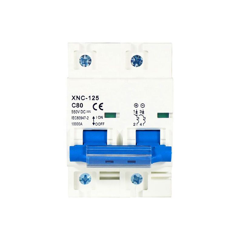 Interruptor Automatico Dc 2p 550v 80a Bipolar Blanco