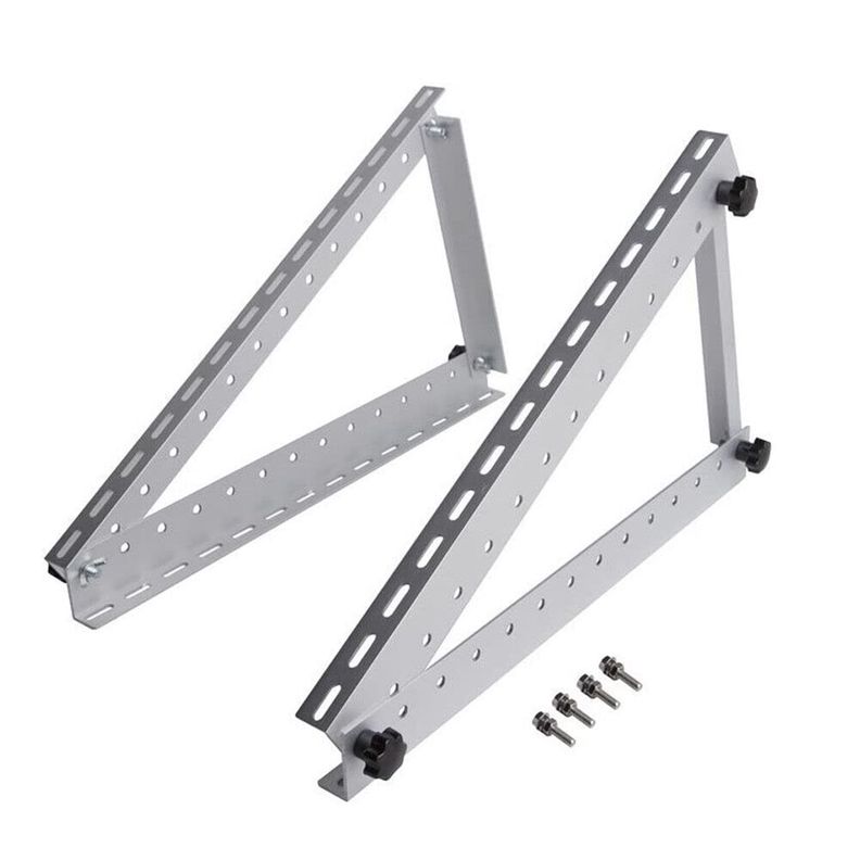 Soporte Triangular 30 Para Montaje Panel Solar Gris [ 20 ]