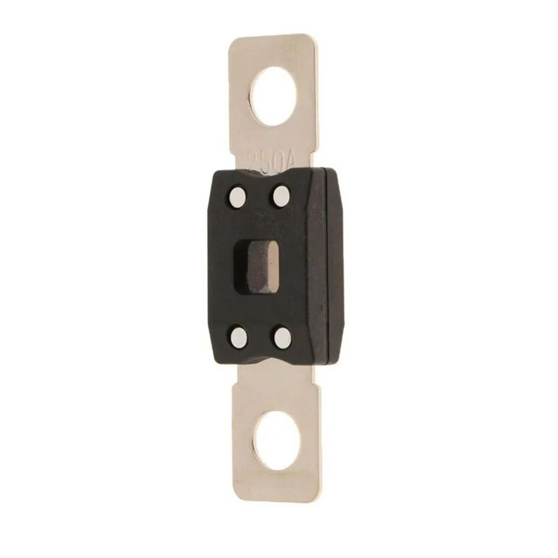Fusible Mega 70v 250a Para Baterias En 48v - Soliot Negro [ 1 ]