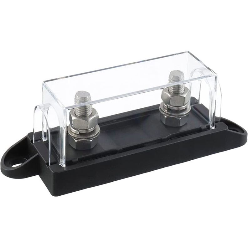 Portafusible Mega Para Fusibles 68.5x19mm - Soliot Negro [ 1 ]