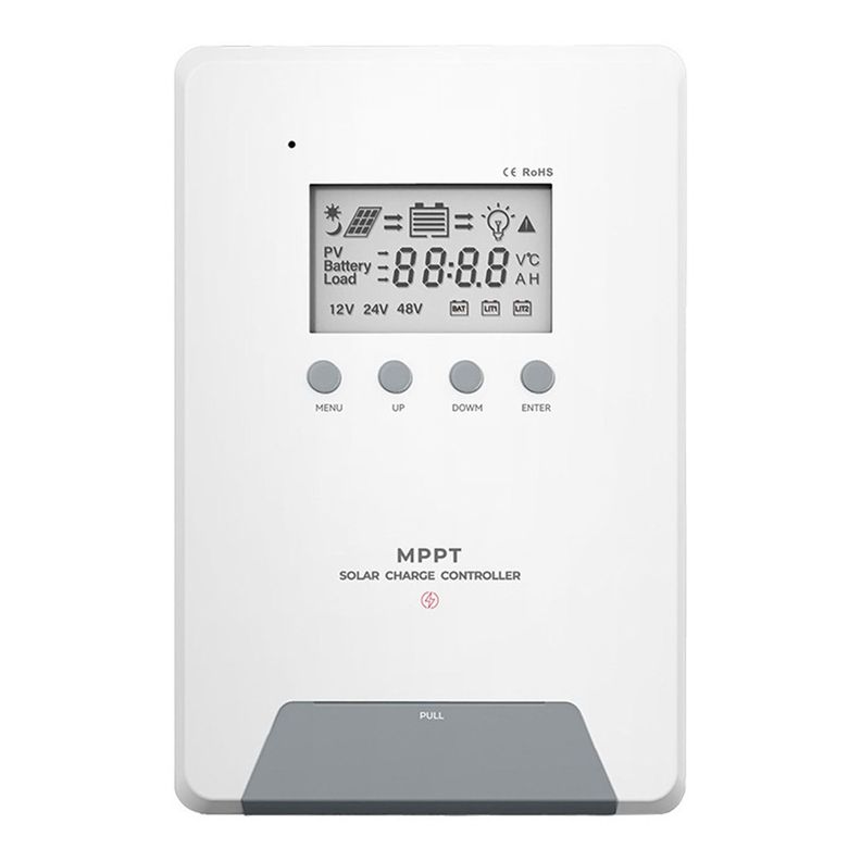 Regulador De Carga Solar Mppt 60a 12/24/48v