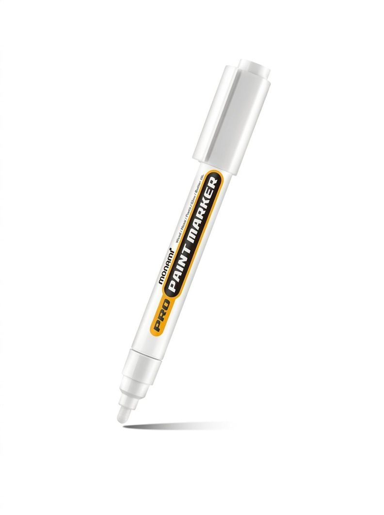 Marcador Paint Metal Blanco