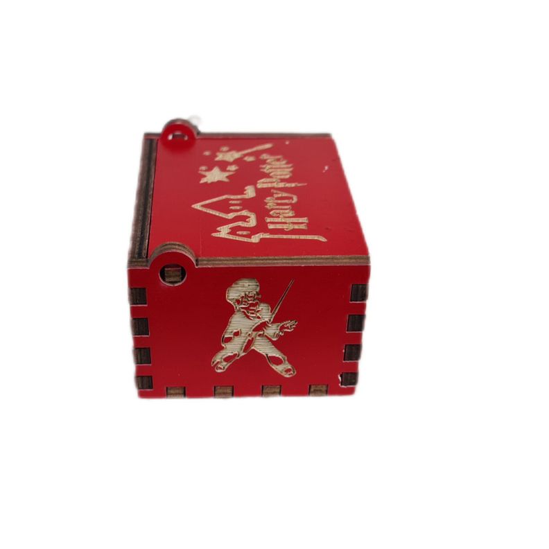 Caja Musical a Manivela Red Harry Potter-2
