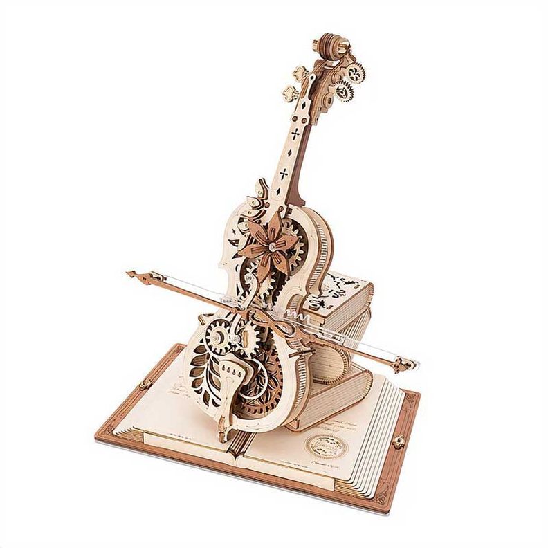 Puzzle 3D de Madera Magic Cello Robotime ROKR-0