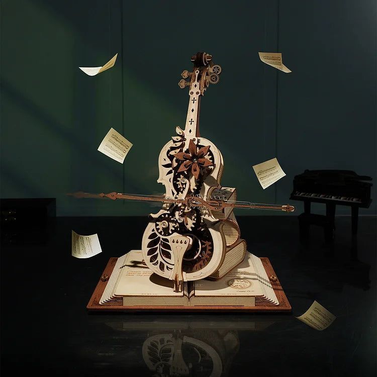 Puzzle 3D de Madera Magic Cello Robotime ROKR-2