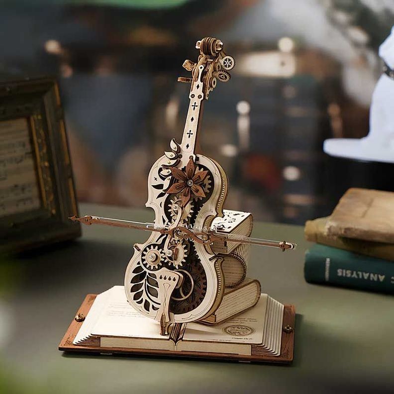 Puzzle 3D de Madera Magic Cello Robotime ROKR-4