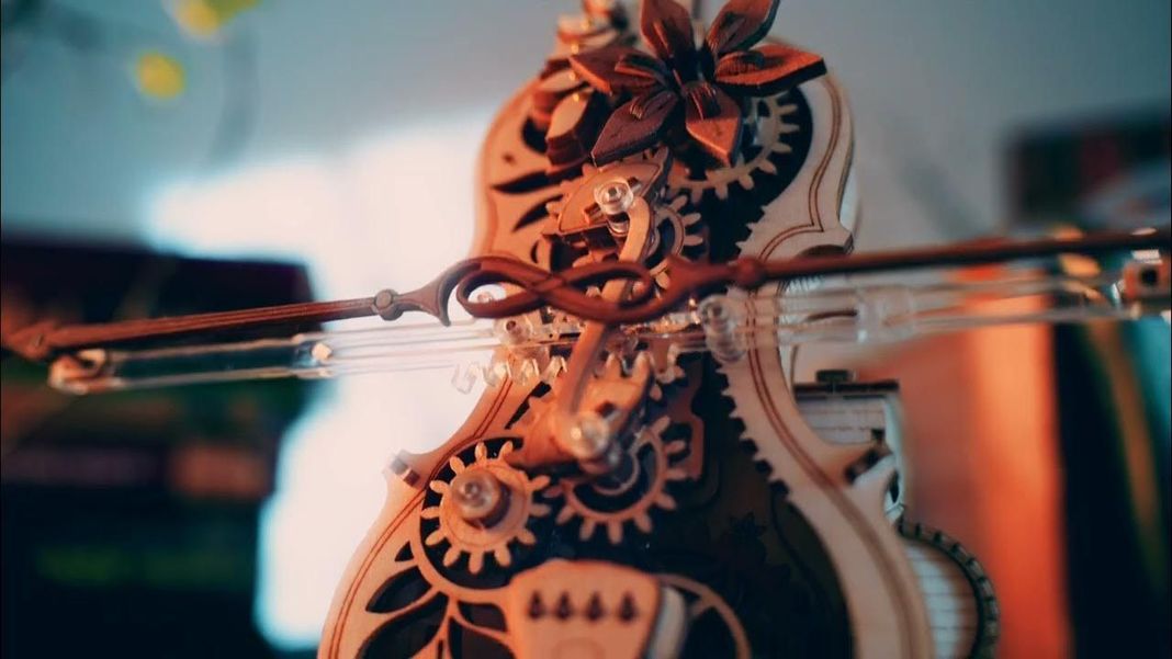 Puzzle 3D de Madera Magic Cello Robotime ROKR-6