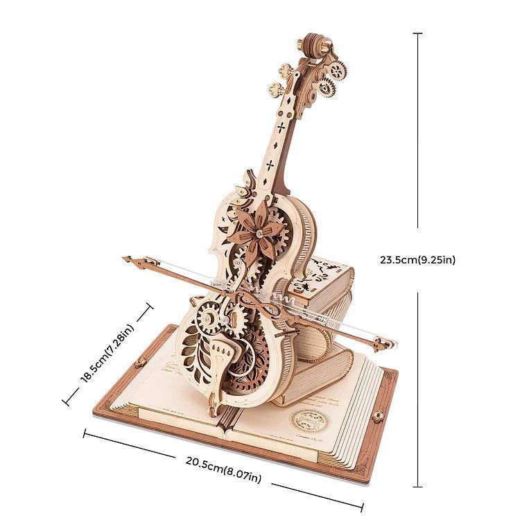 Puzzle 3D de Madera Magic Cello Robotime ROKR-7