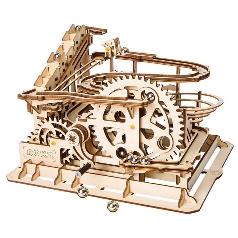 Puzzle 3D Montaña Rusa de Madera-2