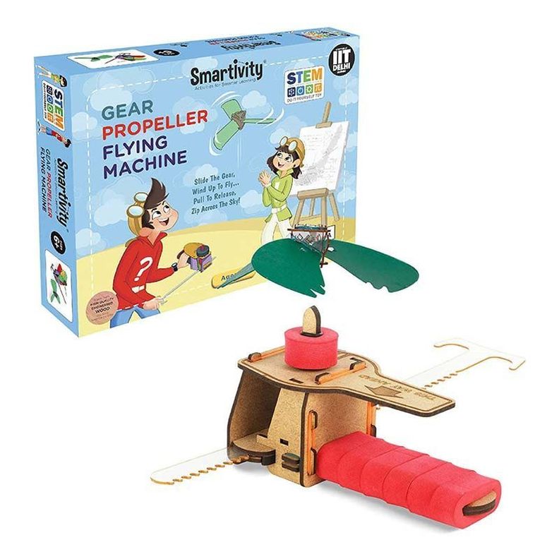 Smartivity Máquina Voladora Puzzle 3D -0