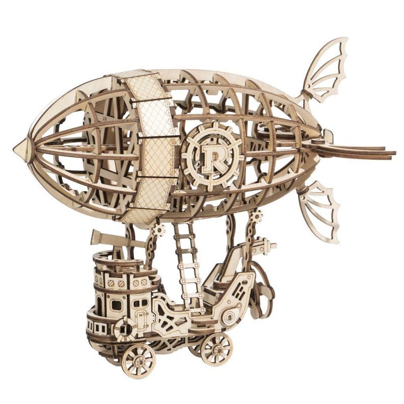 Puzzle 3D Zeppelin de Madera Robotime-1