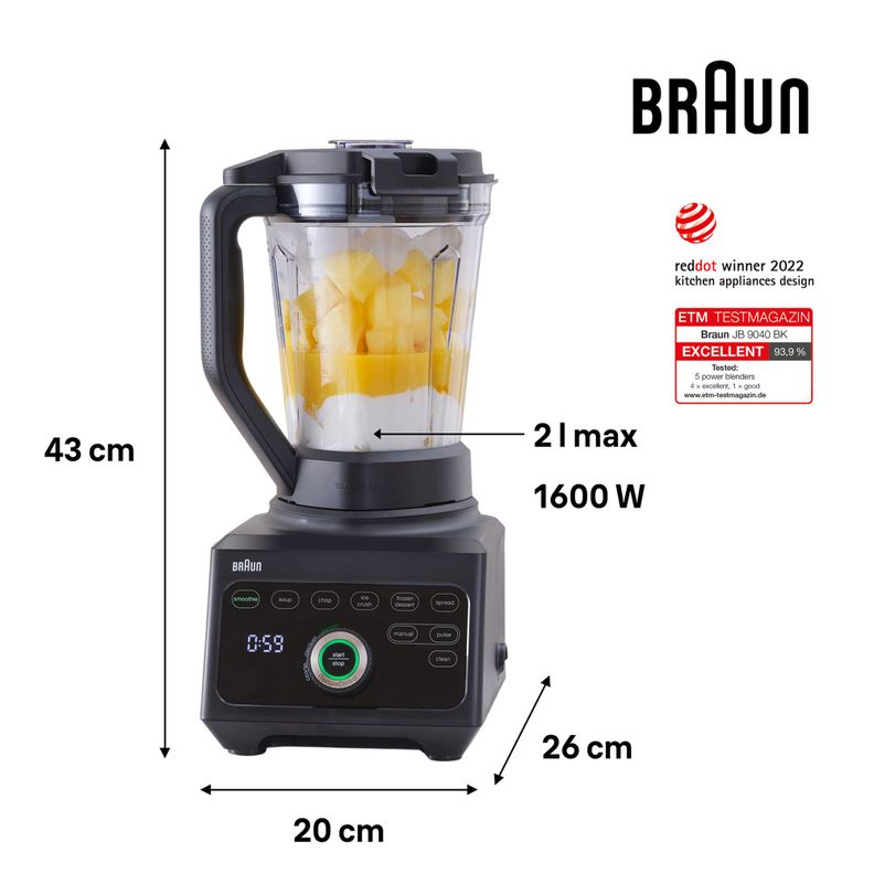 Licuadora Powerblend 9 Braun-2