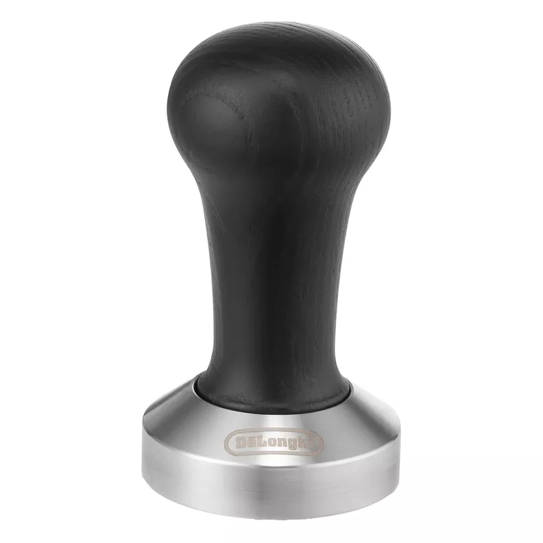 Calcador de Cafe Plateado Metalico