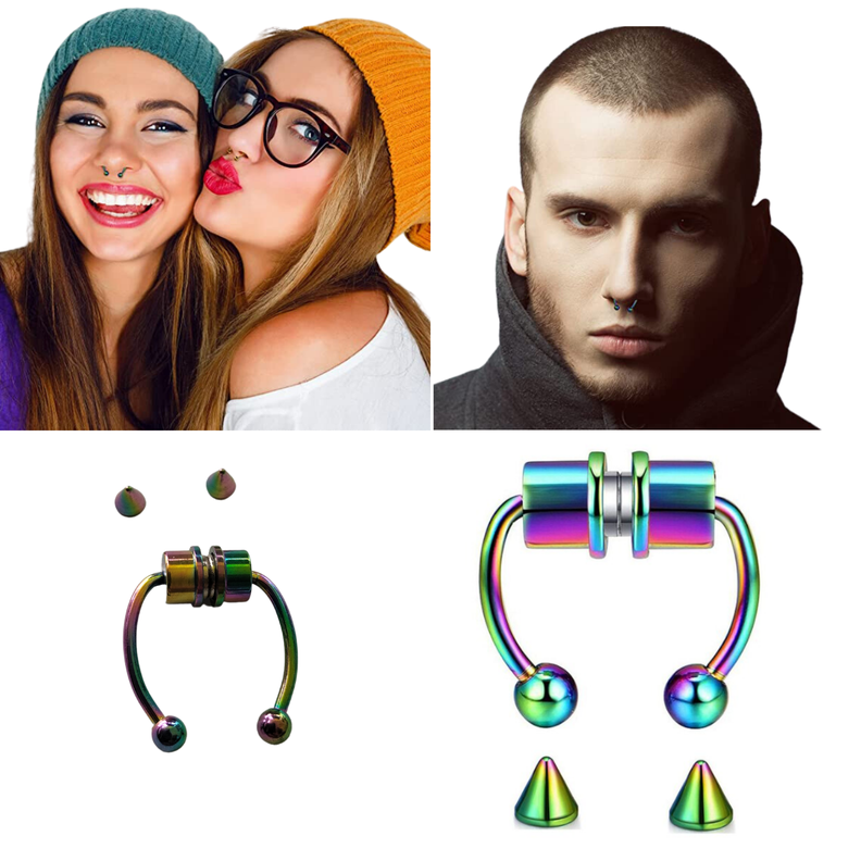 Piercing Falso Para Nariz Imantado Unisex 2UND-6