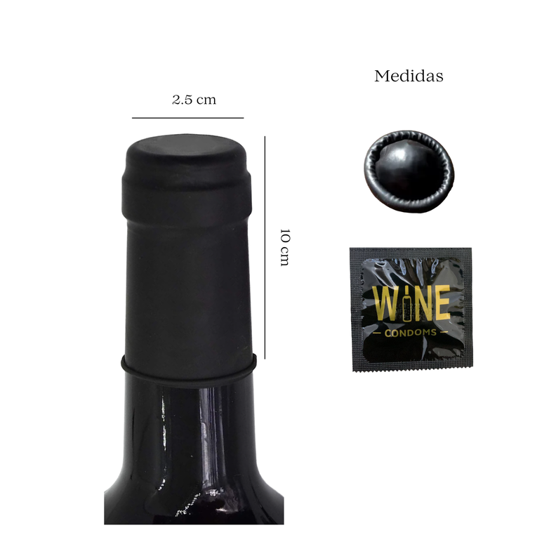 Condones Tapones Para Botellas De Vino Bebidas-1