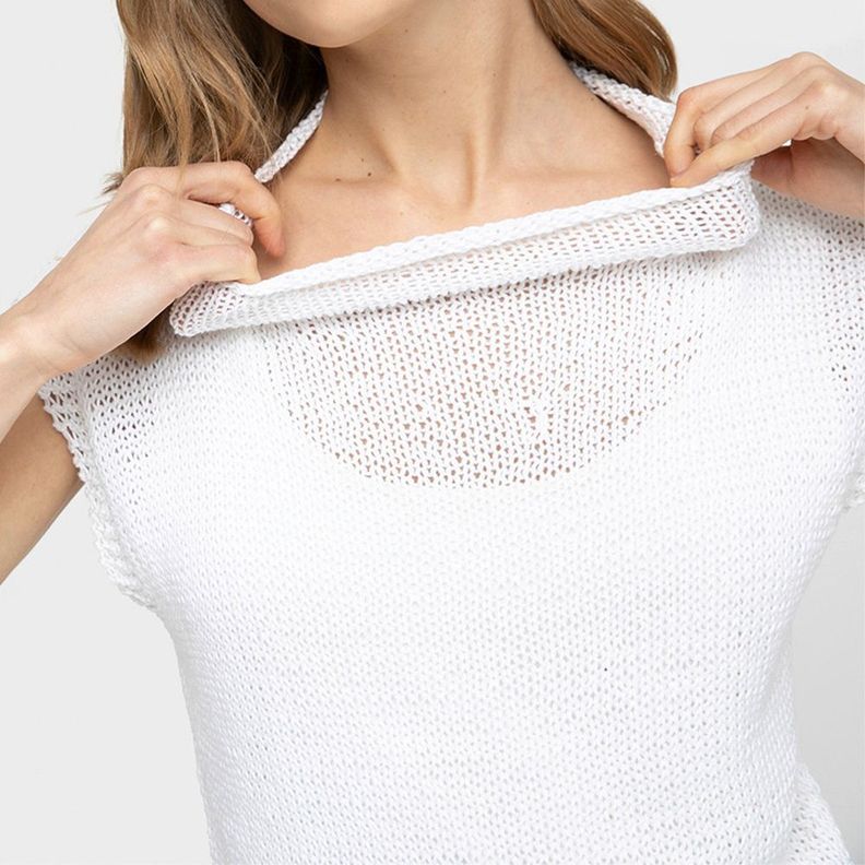 Polera Sin Mangas Cuello de Tortuga-2
