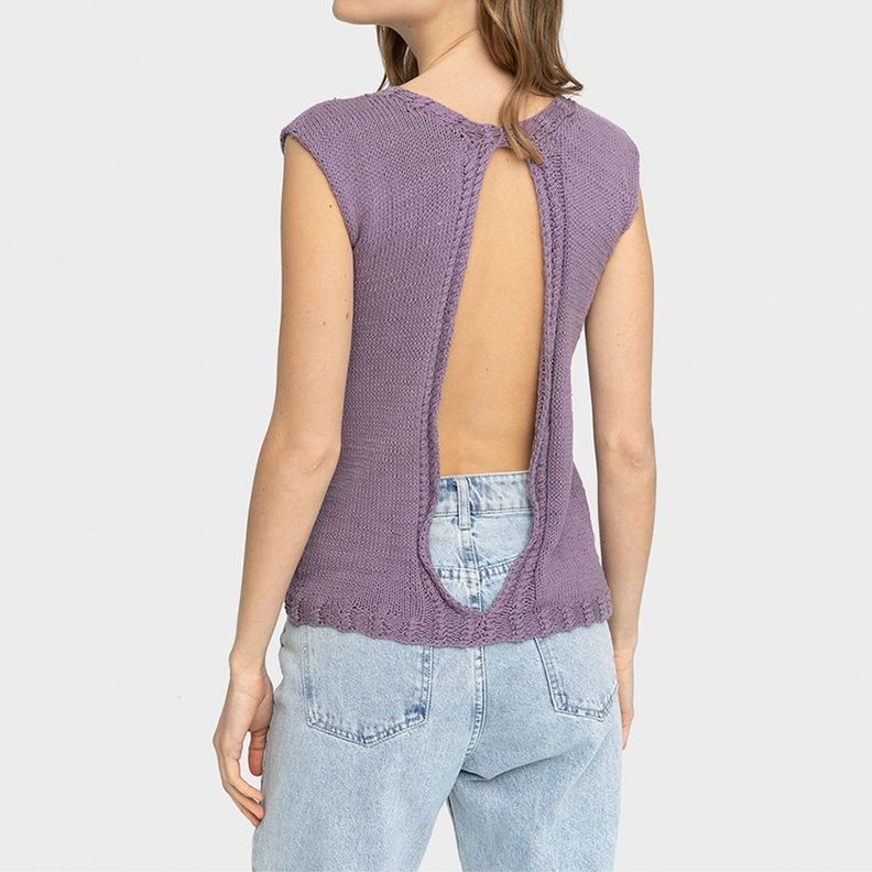 Polera Sin Espalda Tejida-1