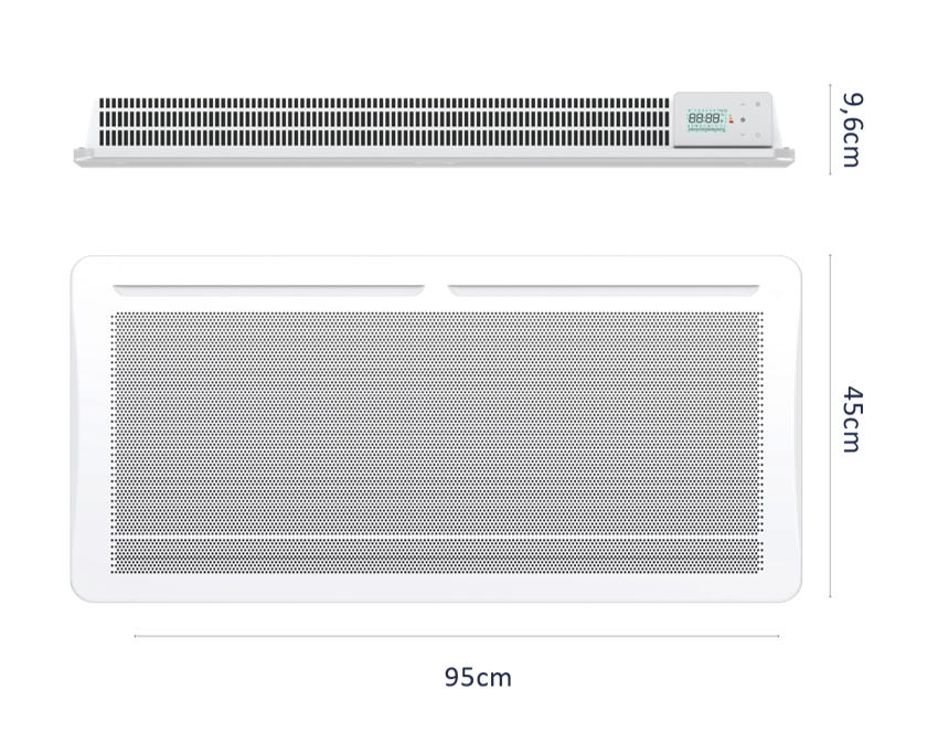 Estufa Calefactor Eléctrico Alumax 2000W PRIMATERM-2