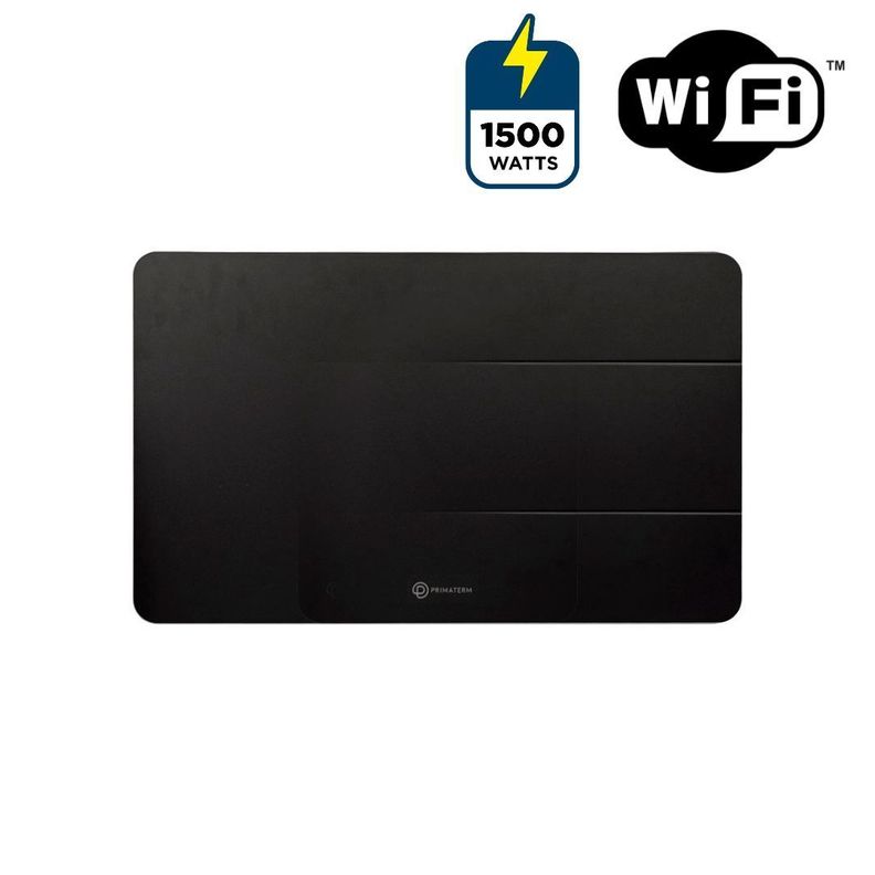 Estufa Radiador Calefactor Ónix Cerámico Wifi Antracita 1500w PRIMATERM-1