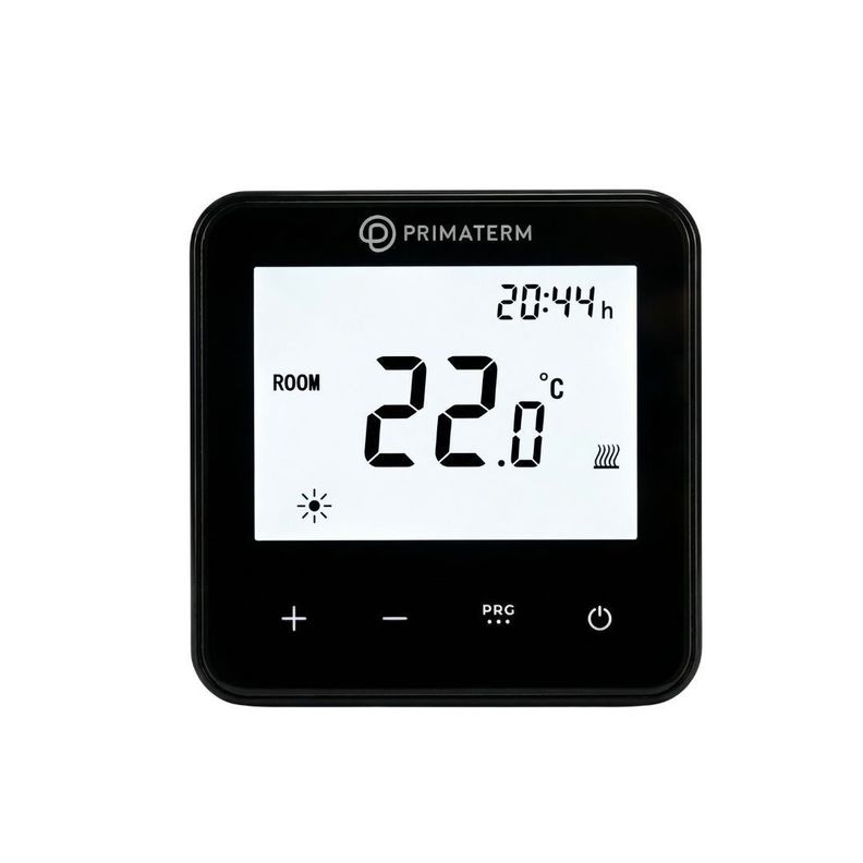 Termostato Inteligente Programable 3600w Wifi Negro PRIMATERM