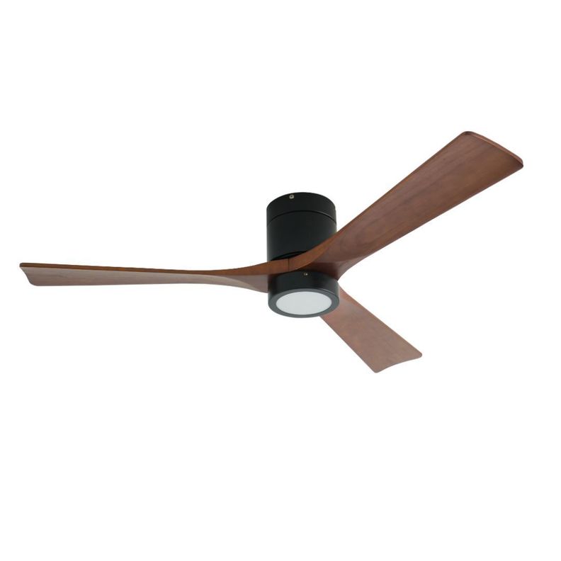 Ventilador de Techo Oslo Café con Iluminación Led 3 Colores 52” PRIMATERM-0