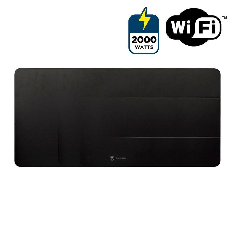 Estufa Radiador Calefactor Ónix Cerámico Wifi Antracita 2000w PRIMATERM-1