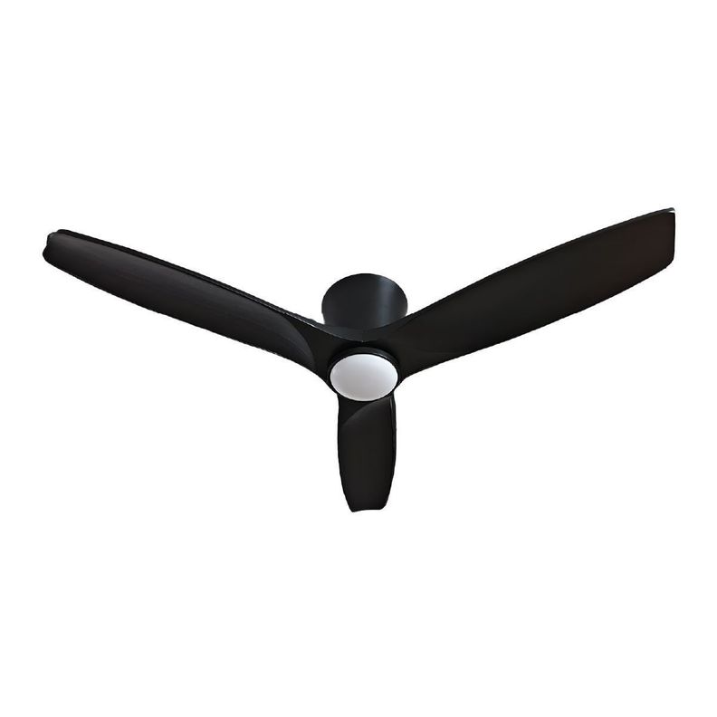 Ventilador de Techo Faro Negro con Luz Led 3 Colores 42 PRIMATERM