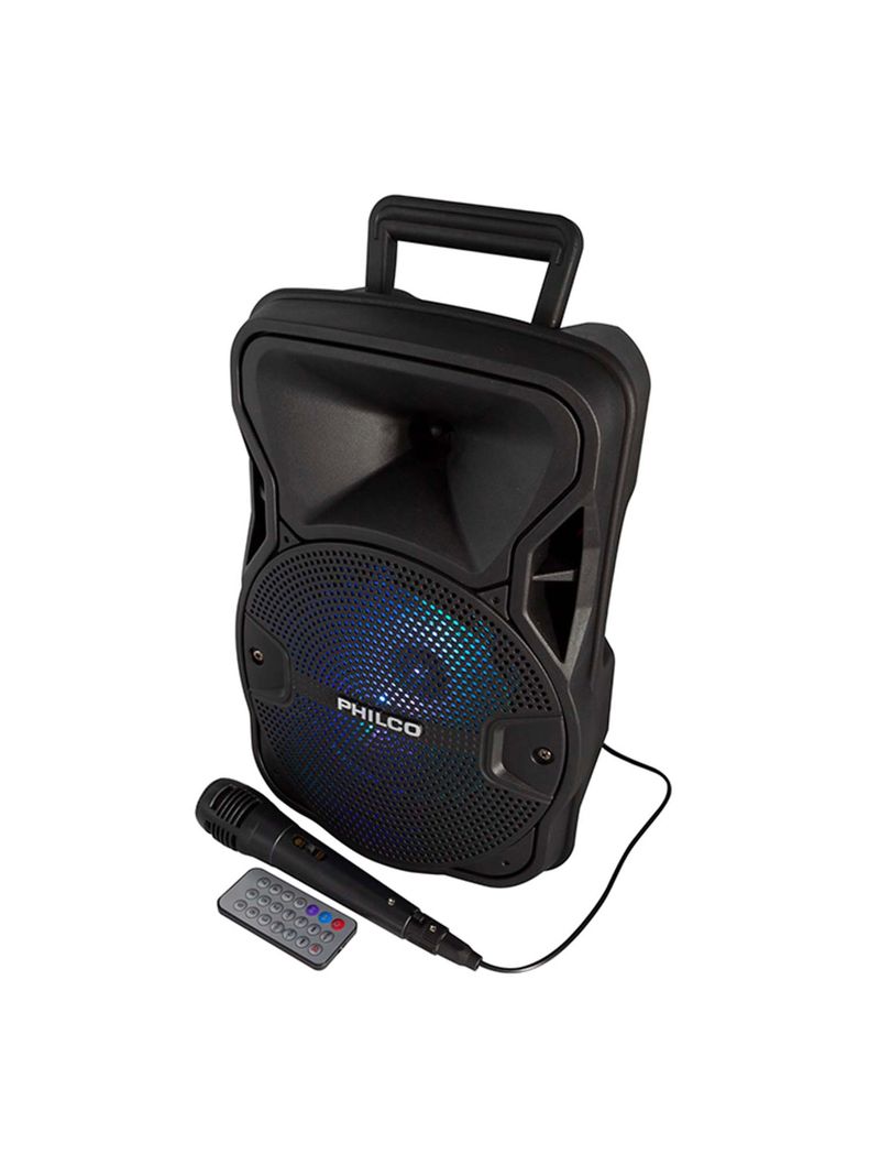 Parlante Karaoke Bluetooth Philco 8" TWS, Radio Fm, Usb-2