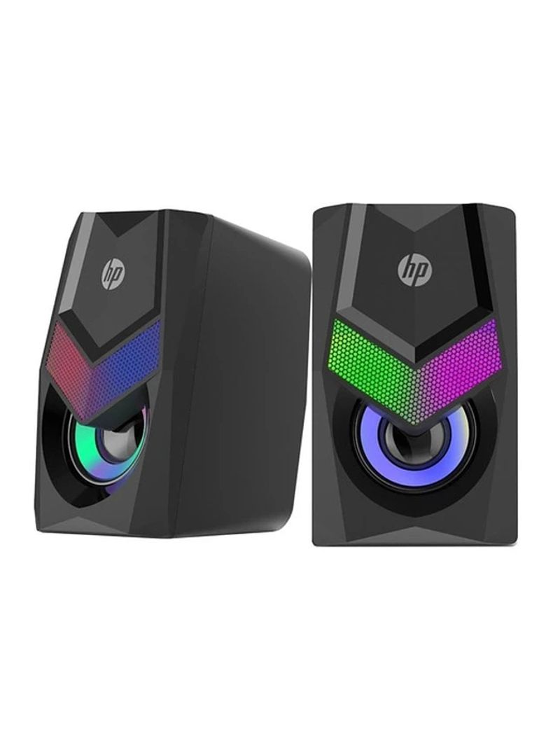 Parlante Pc Gamer Led RGB HP DHE-6000-2