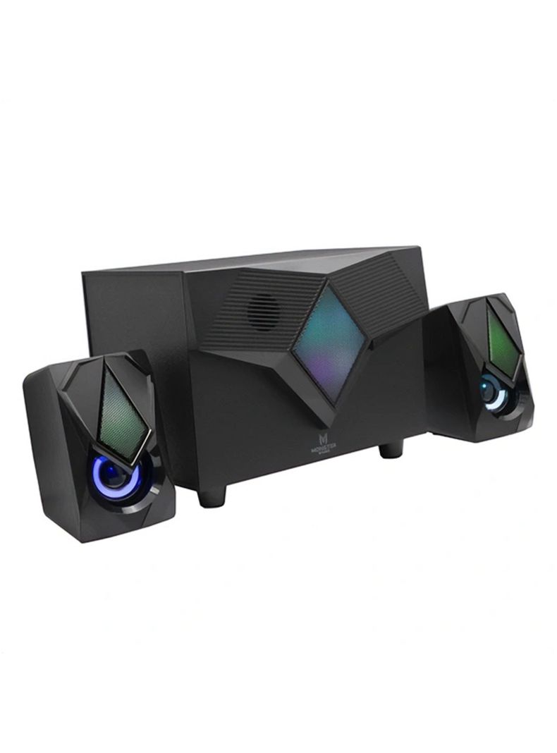 Subwoofer Monster Games Burst 2.1 Led Rgb-1