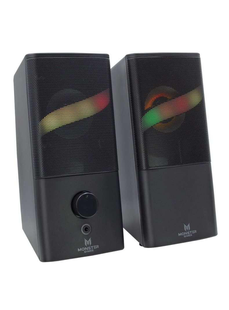Parlante Pc Gamer Led Rgb Monster Tower 2.0-1