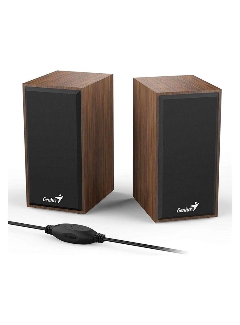 Parlante Pc Genius SP-HF180 Color Madera-2