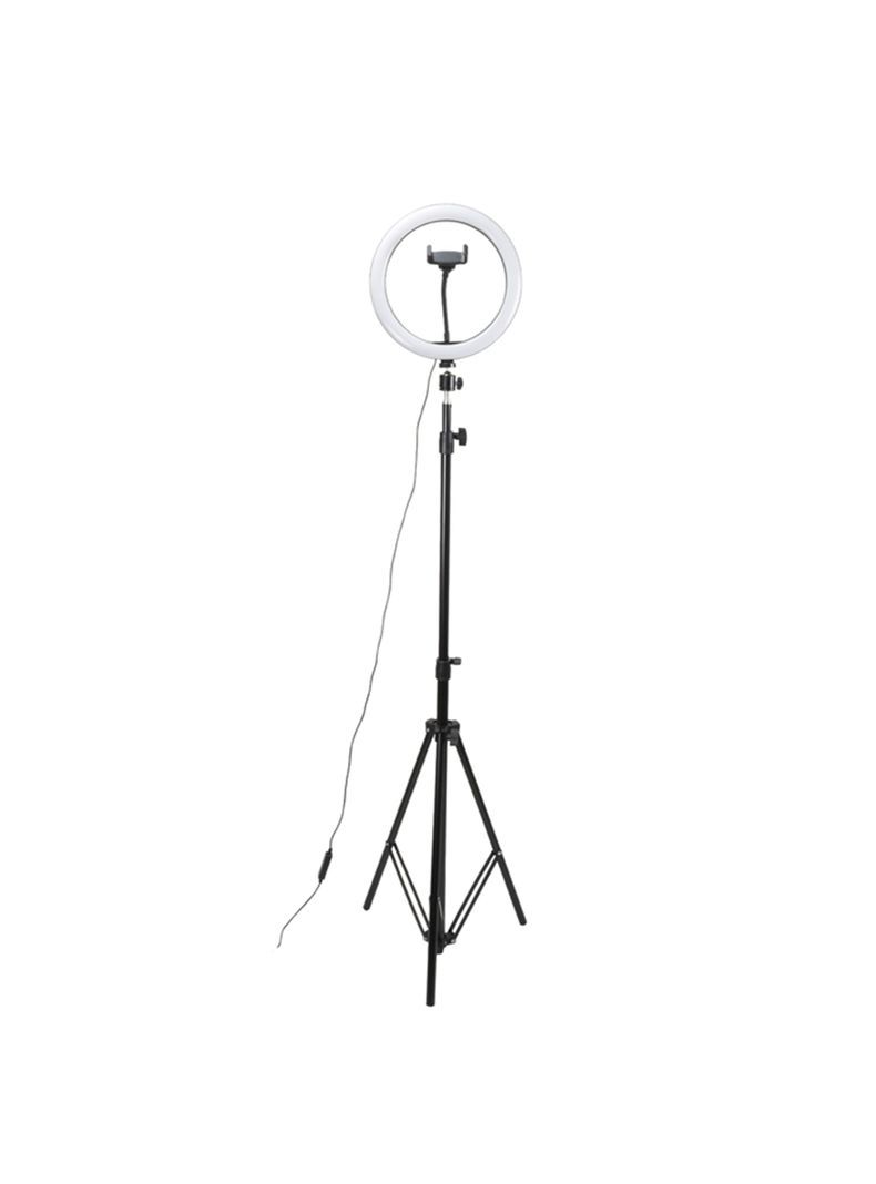 Aro De Luz Led 26cm Con Tripode Fotografia Philco