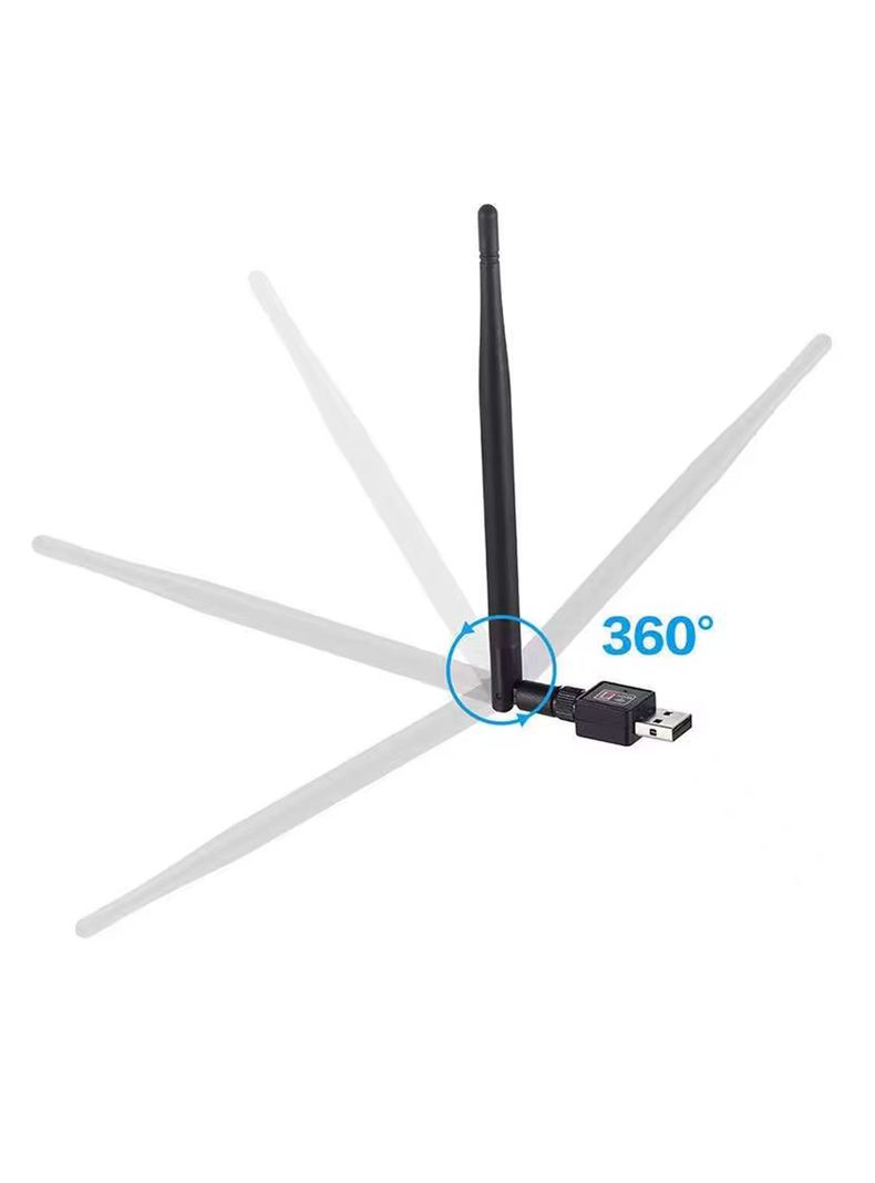 Antena WiFi LAN Mini Usb 2.0 1200 Mbps Wireless Pc Notebook-4