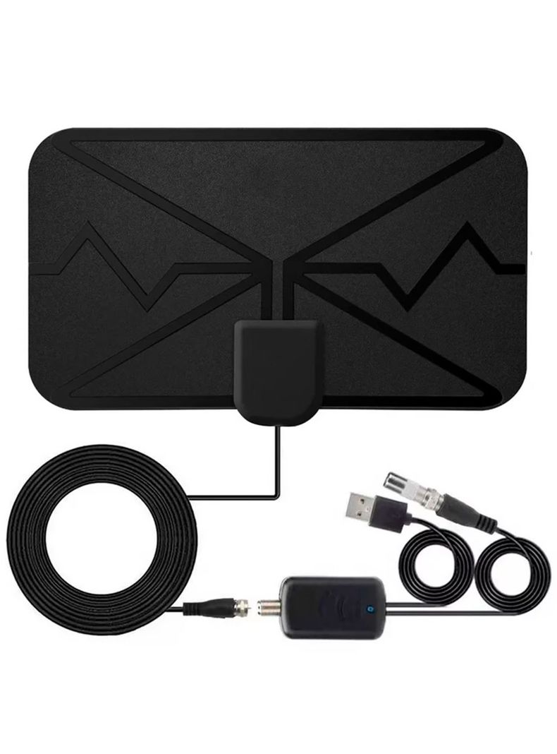 Antena Digital Full Hdtv 4K 25dB Con Amplificador Tecnolab TL588-1