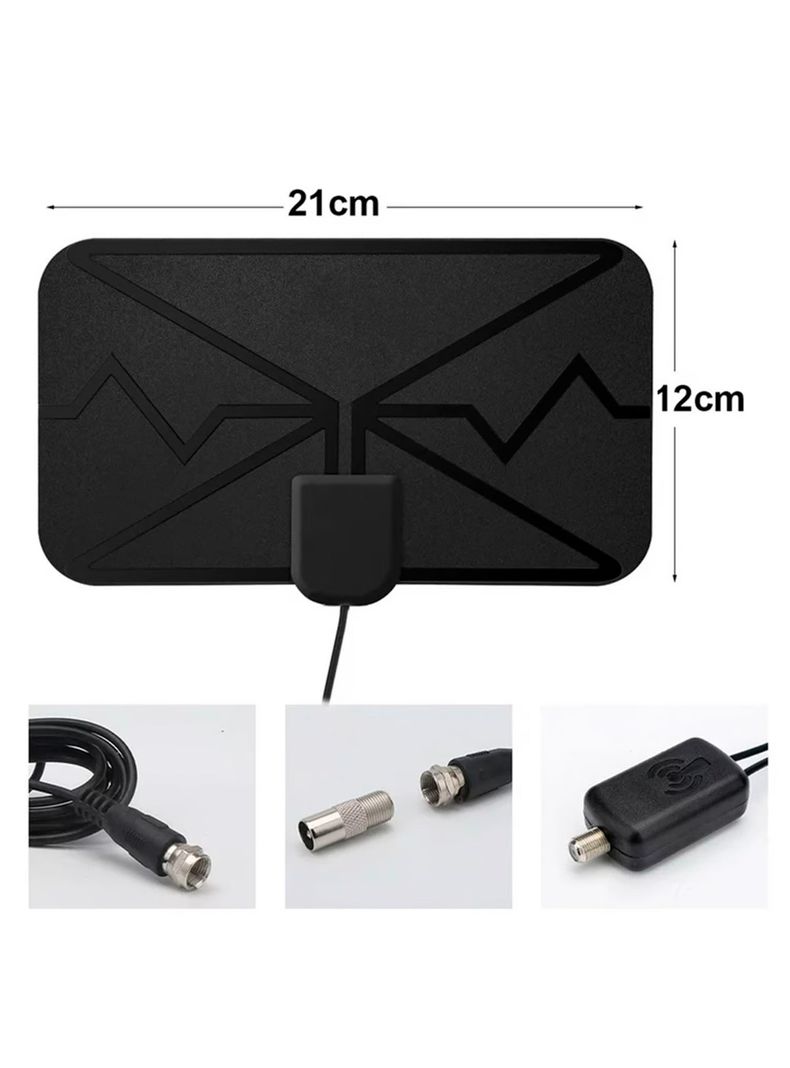 Antena Digital Full Hdtv 4K 25dB Con Amplificador Tecnolab TL588-3