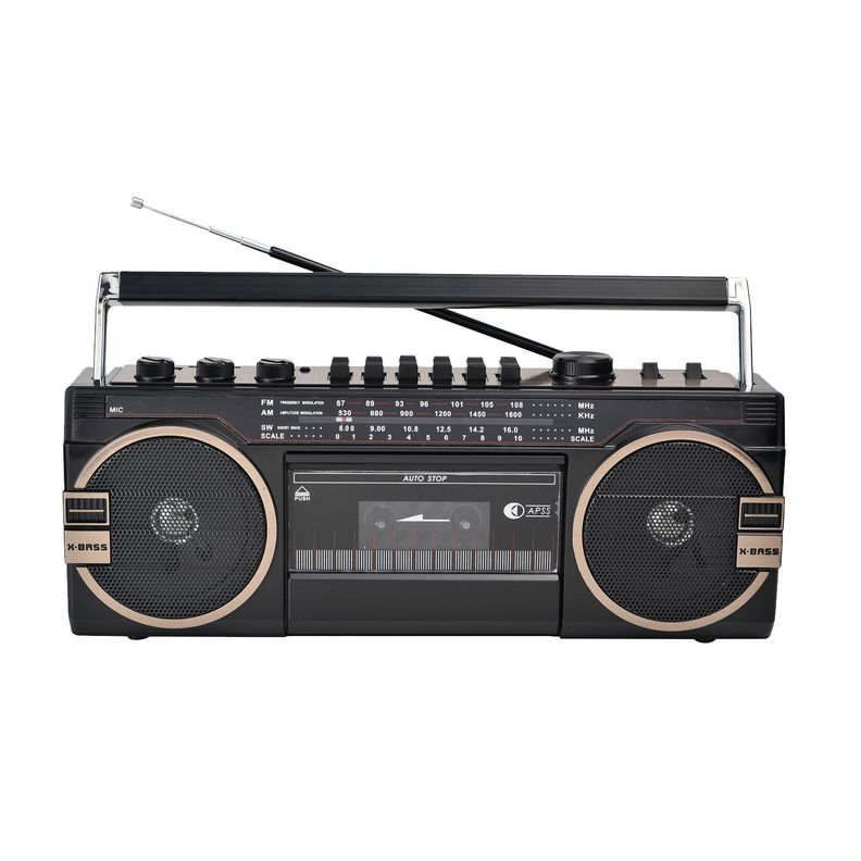 Radio Cassette 80’s Retro Vintage USB/SD Audiopro-0