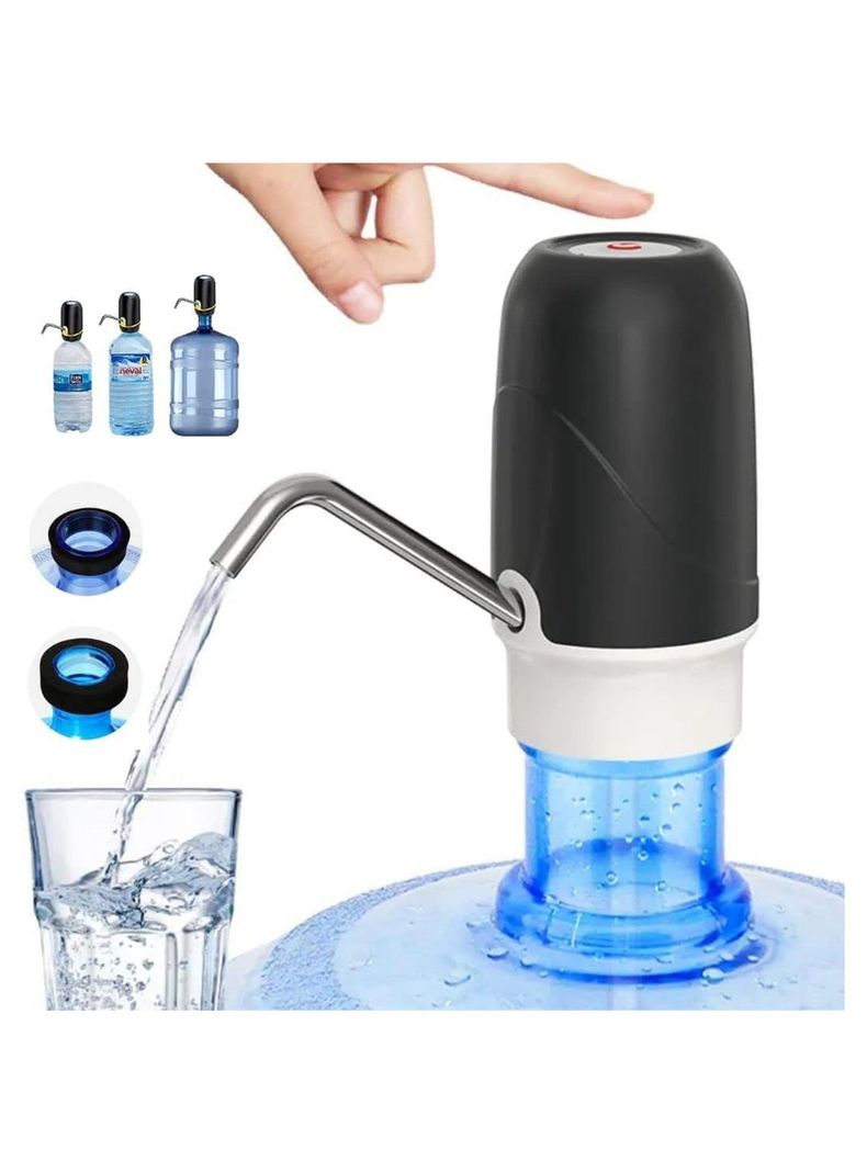 Dispensador Bomba De Agua Recargable Usb Apto Para Botellones-2