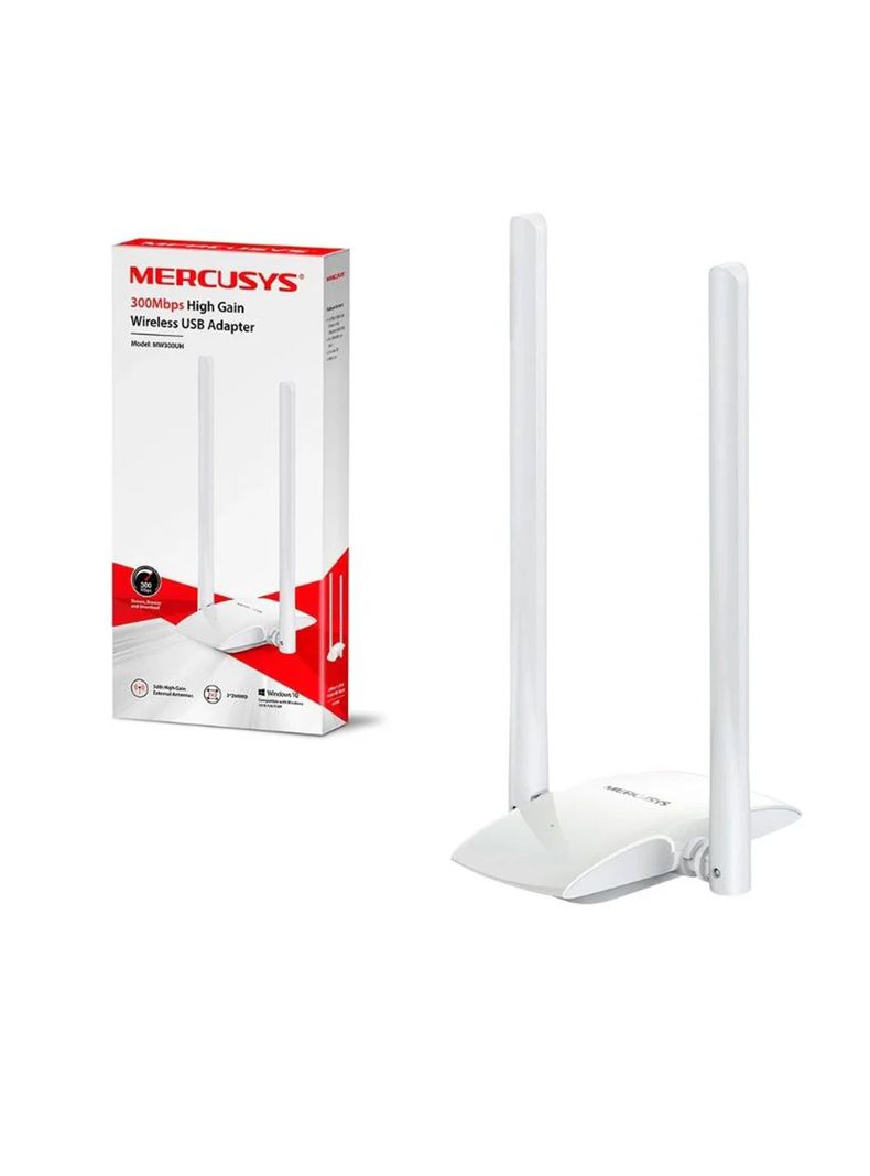 Antena WIFI Inalámbrico 300Mbps 24GHz MW300UH Mercusys-2