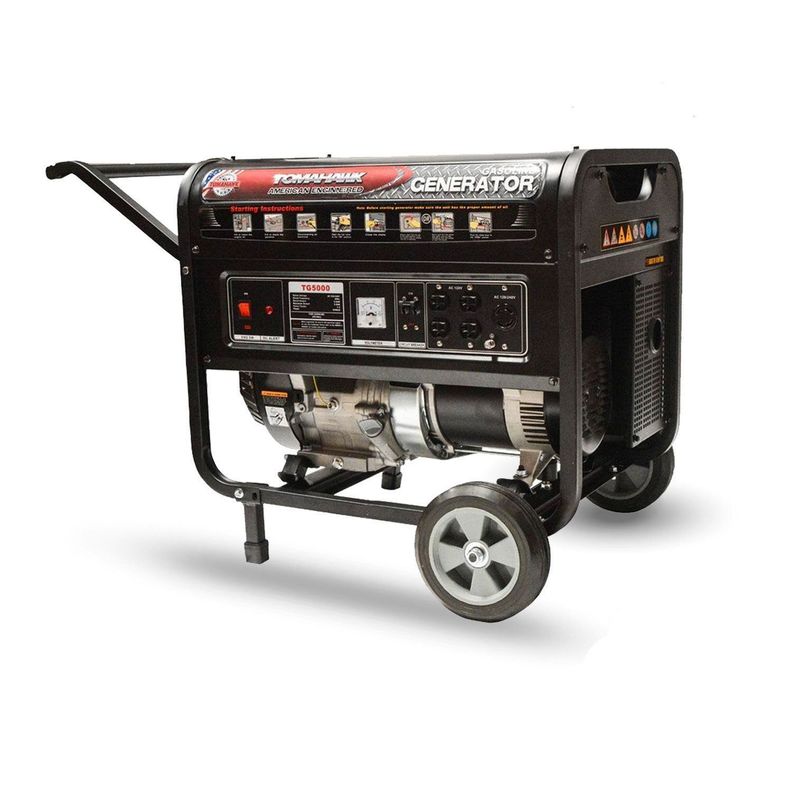 Generador 5.0Kva Tomahawk Power TG5000 PARTIDA MANUAL-0
