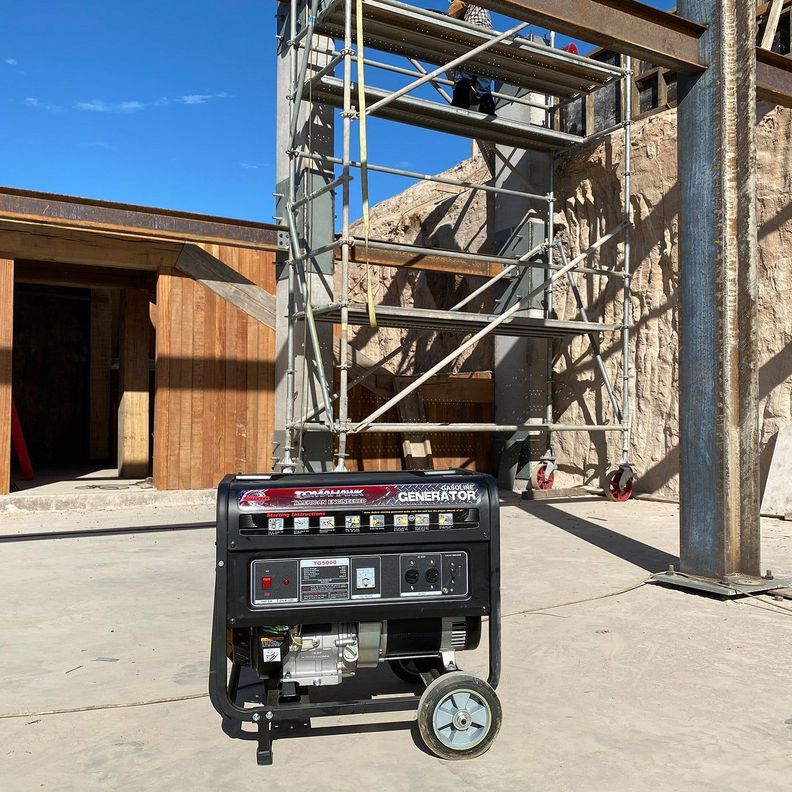 Generador 5.0Kva Tomahawk Power TG5000 PARTIDA MANUAL-2