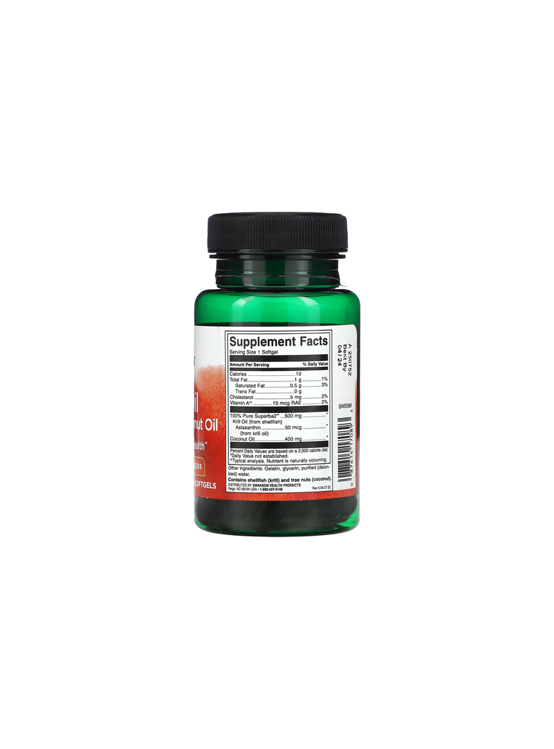 Omega 3 con vitamina D 60 Cápsulas blandas Swanson-2