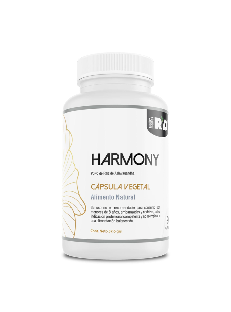 Harmony Ashwagandha 90 cápsulas vegetales RyD-0