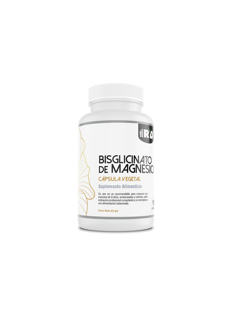 Bisglicinato de Magnesio 90 cápsulas RyD-0
